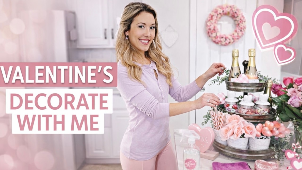 Valentine’s Decorate With Me 💕 Cozy DIYs, Sweet Treats & Romantic Home Ideas