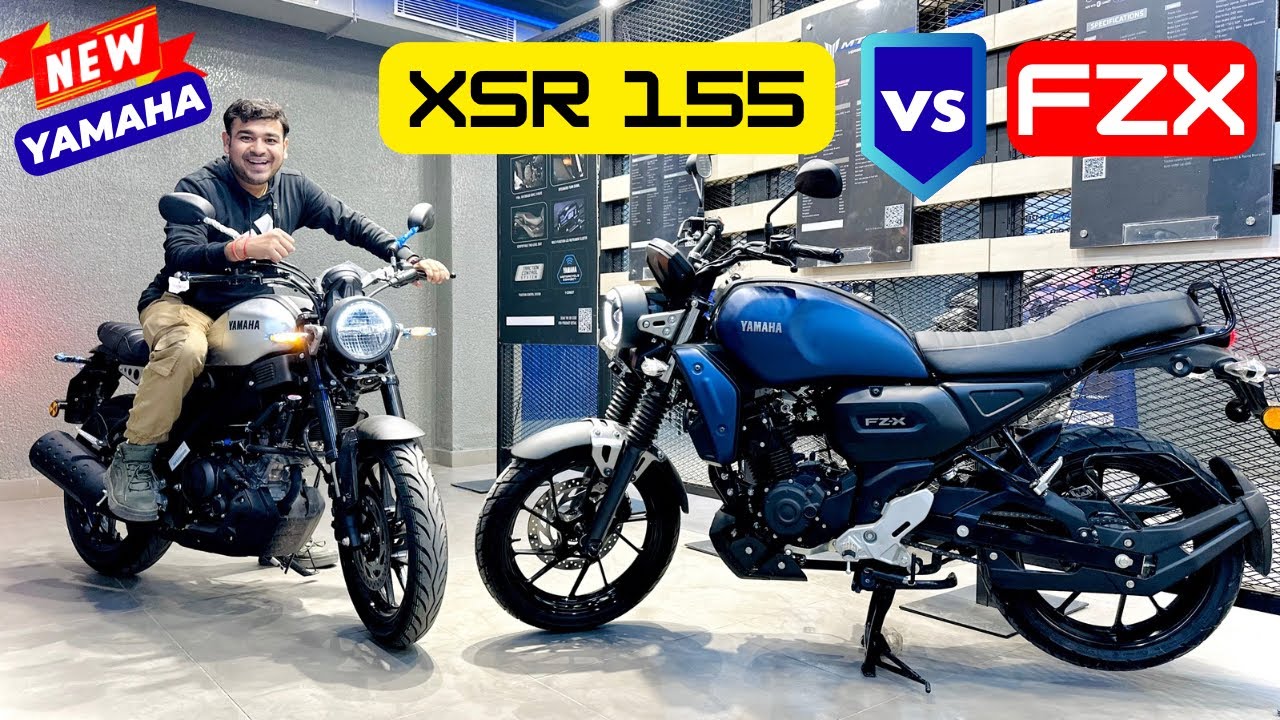 Yamaha FZ X Vs Yamaha XSR 155 || Best Bike Under 1.5 Lakh 160 CC Segment 🔥