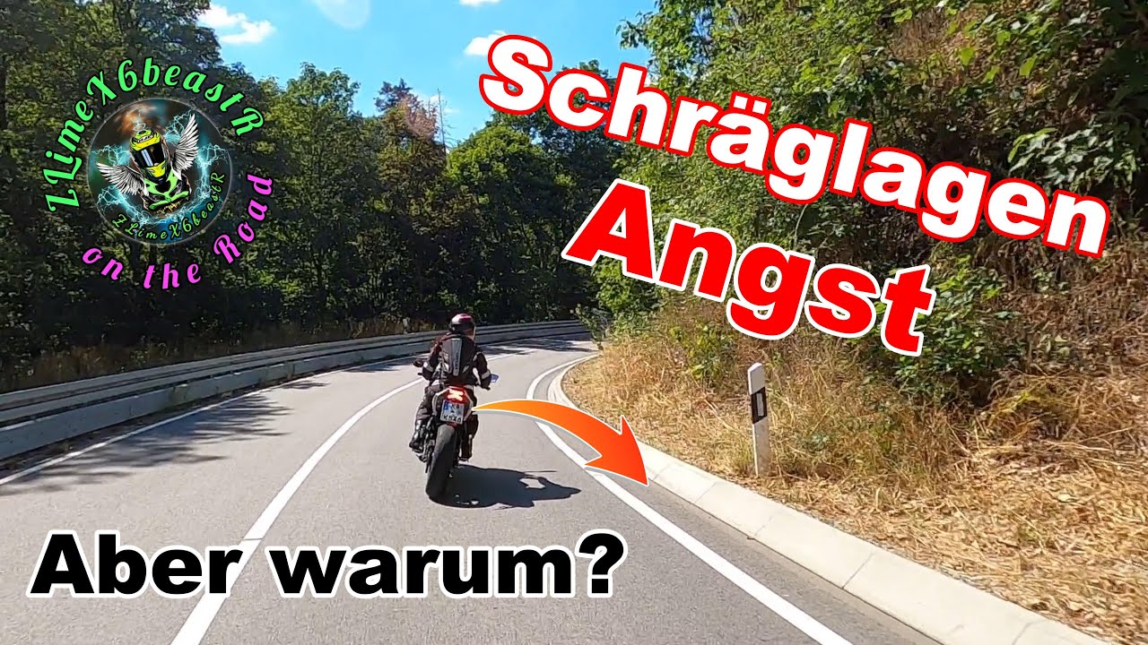 💡⁉️ 8 Tipps + Gründe zur Schräglagenangst in Kurven👌