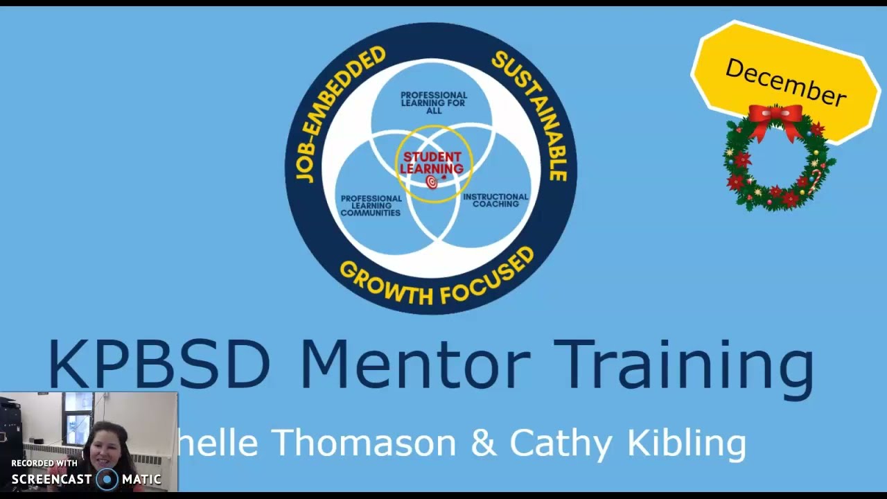 December Mentor Training