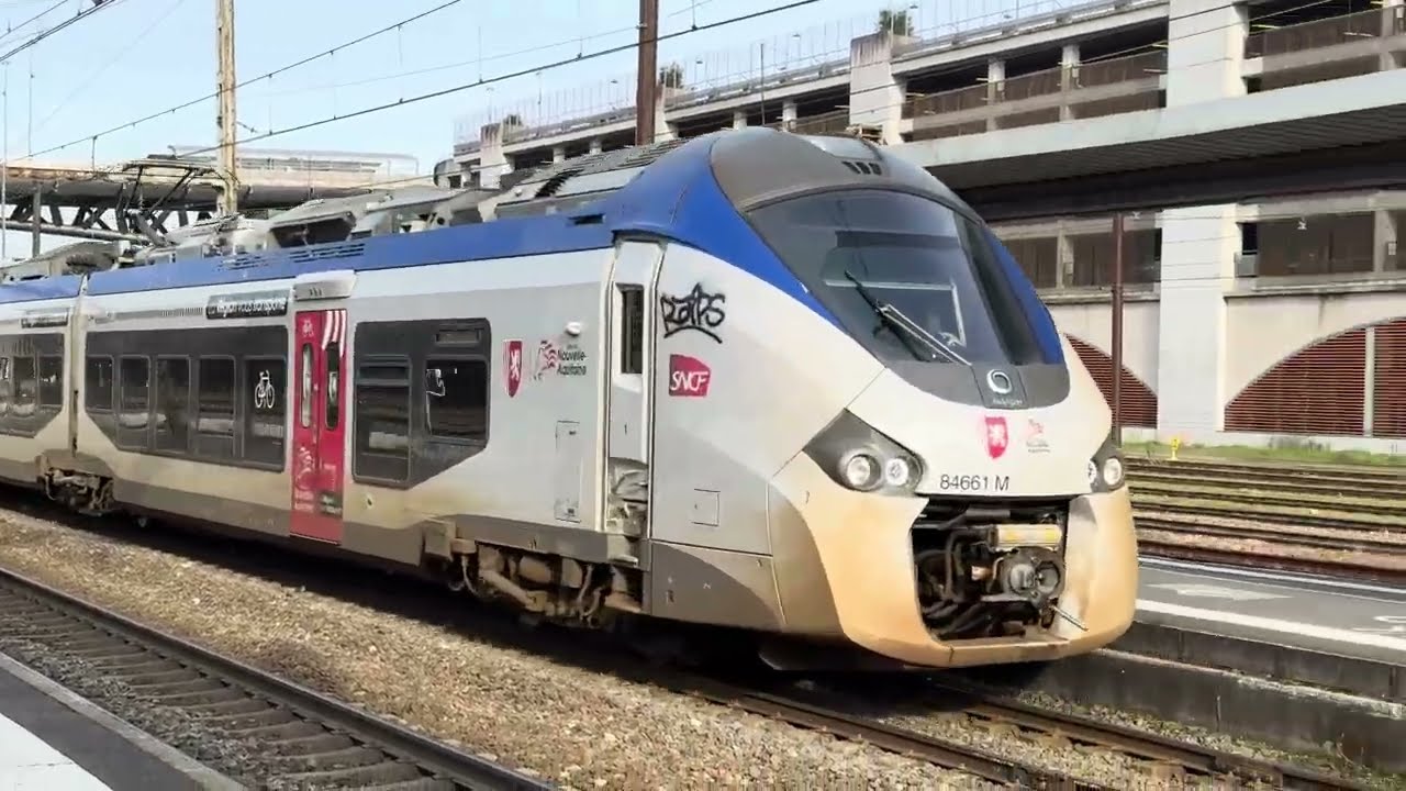 Trains à Poitiers, février 2025 partie 1