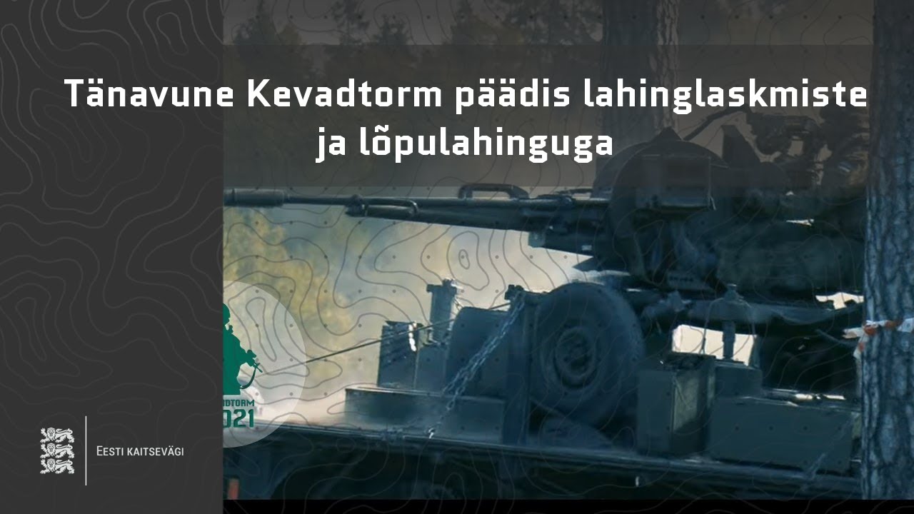 Tänavune Kevadtorm päädis lahinglaskmiste ja lõpulahinguga