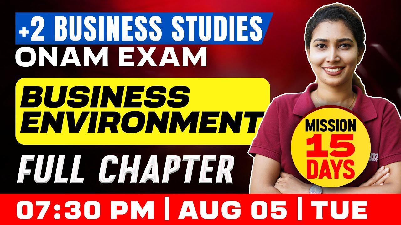 Plus Two Business Studies | Business Environment | Full Chapter | Exam Winner