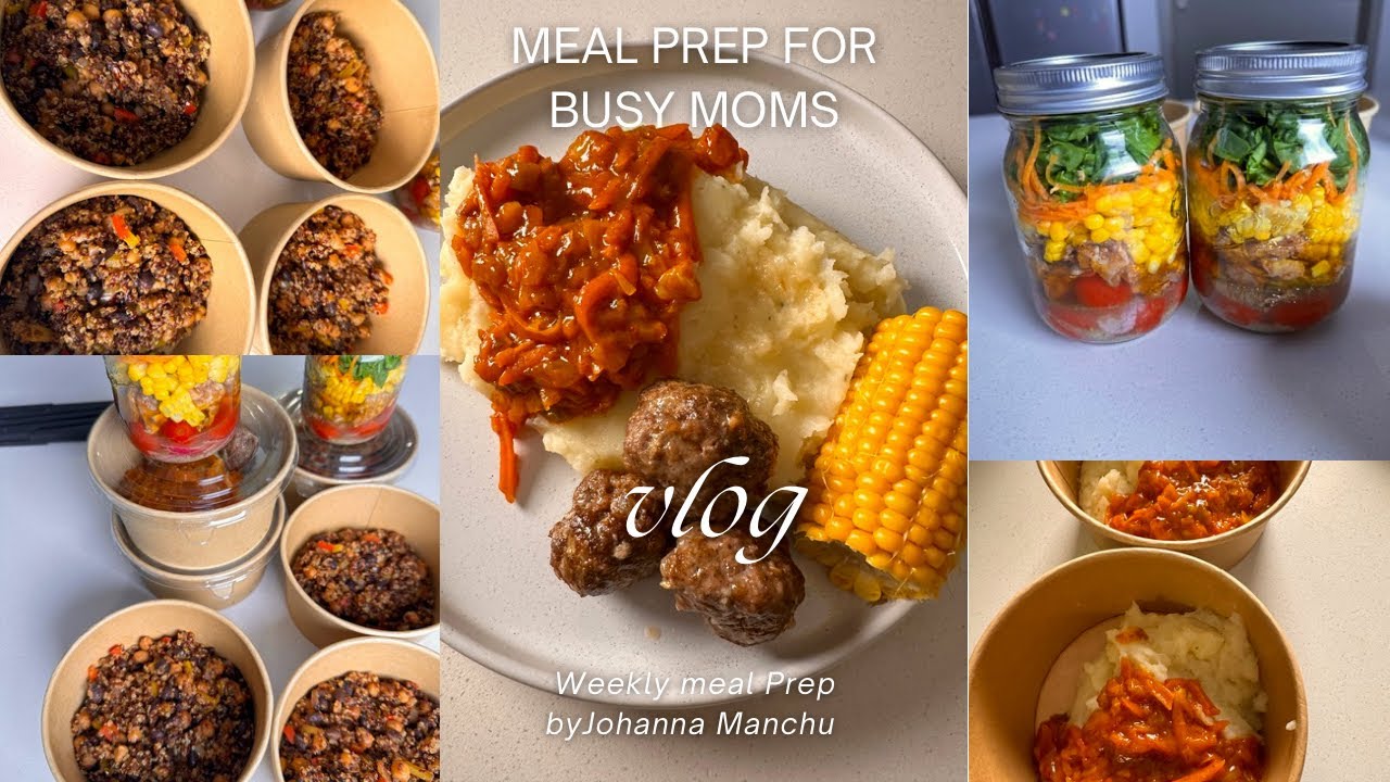 How to make Easy & Delicious Meal Prep for Busy Working Moms | Quick & Healthy #mealprep