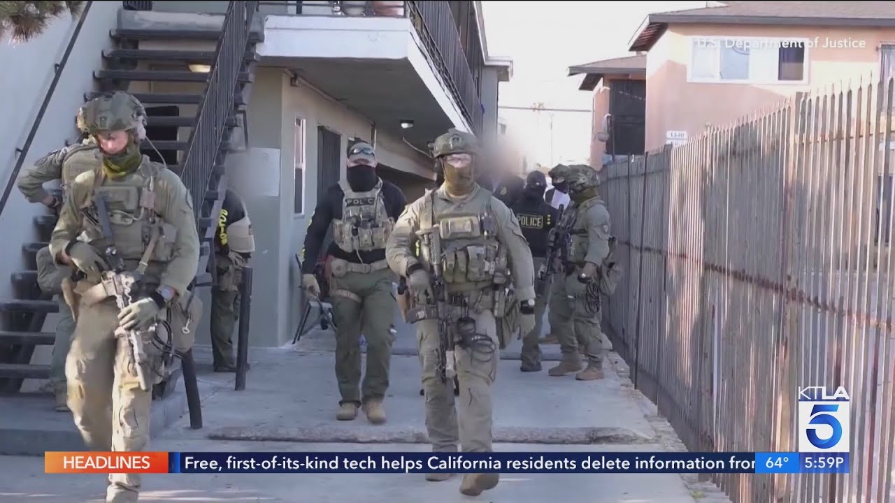 Federal drug raid in L.A.'s MacArthur Park