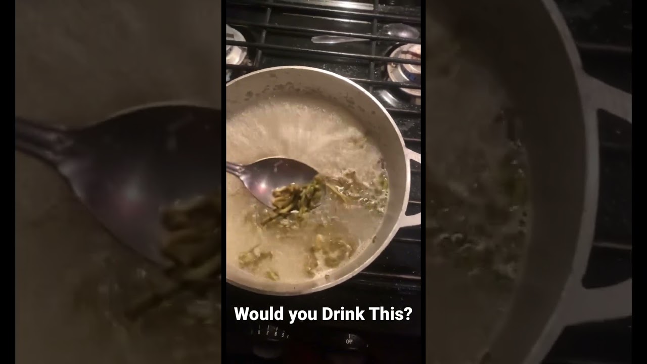 Making Cannabis Tea