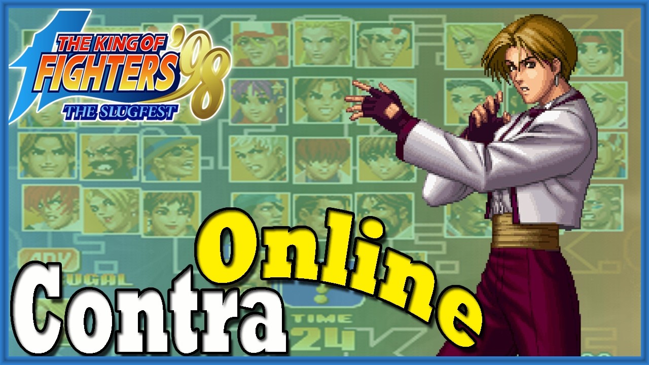 King a bartender entendi no Contra Online | The King of Fighters 98