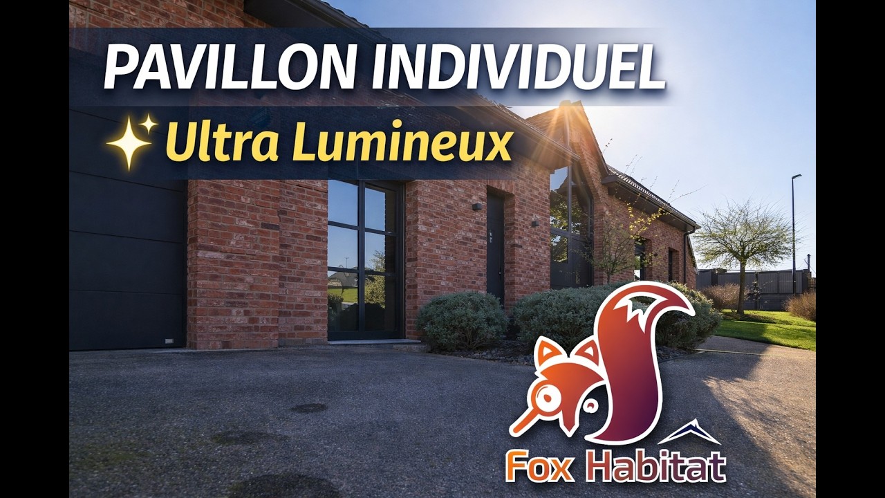 Pavillon individuel lumineux aux finitions de qualité | Vidéo immobilière – Fox Habitat