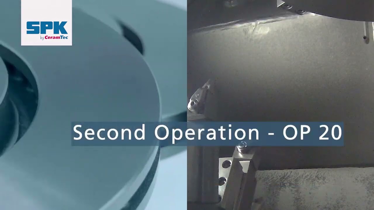 Brake disc machining in three operations