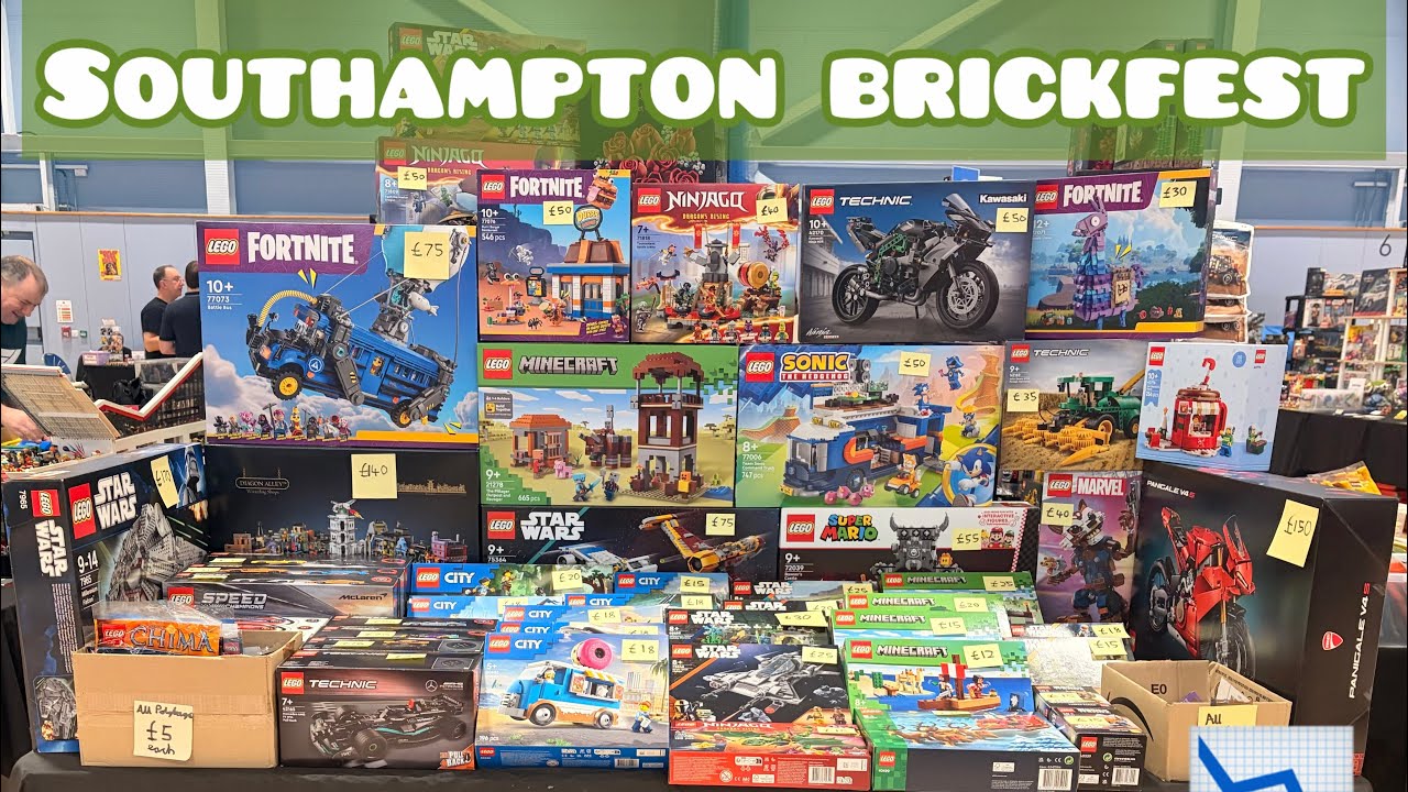 WE LOST ££££? SOUTHAMPTON BRICKFEST VLOG