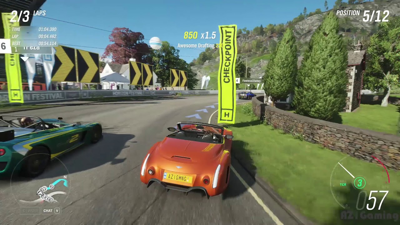 Forza Horizon 4 Walkthrough Gameplay - Ambleside Village Circuit Road Racing Series