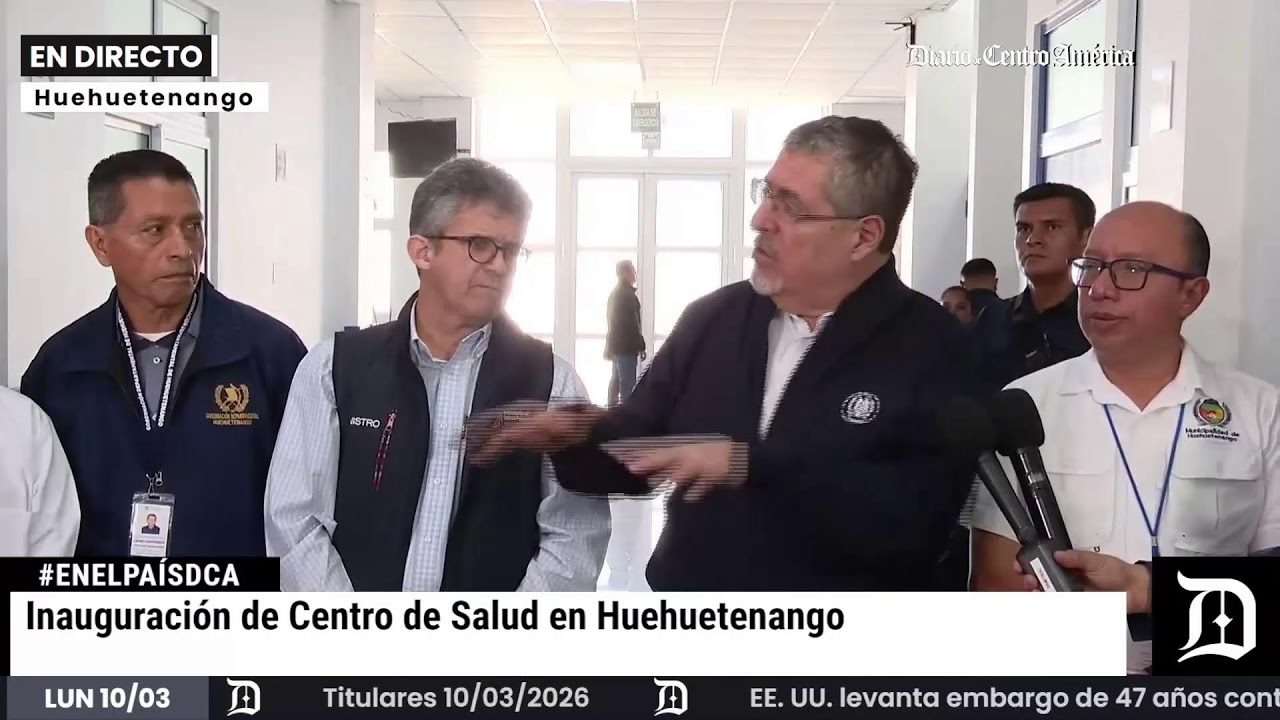 #EnvivoDCA | Inauguración de Centro de Salud en Huehuetenango