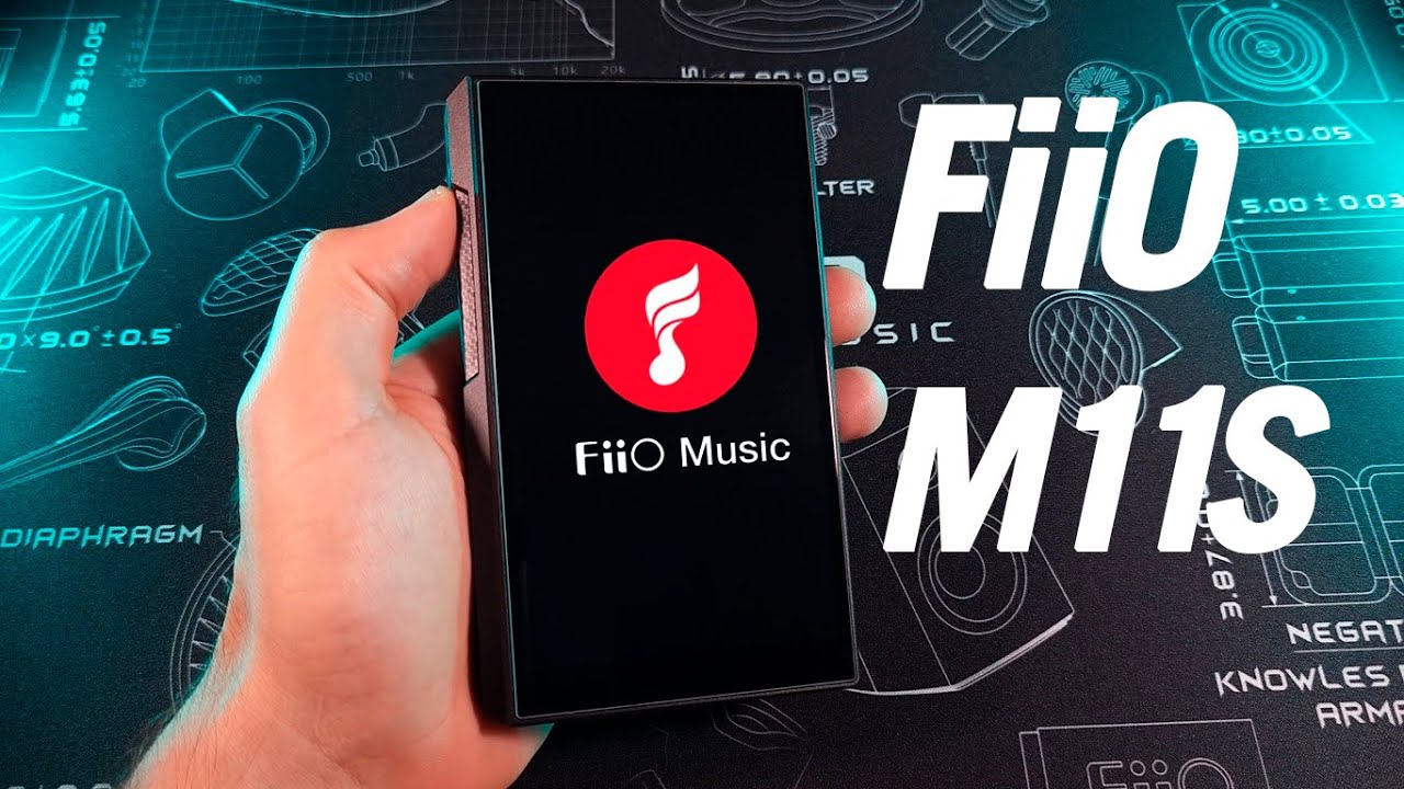 FiiO M11S DAP - Mostrando o sistema / Showing the system