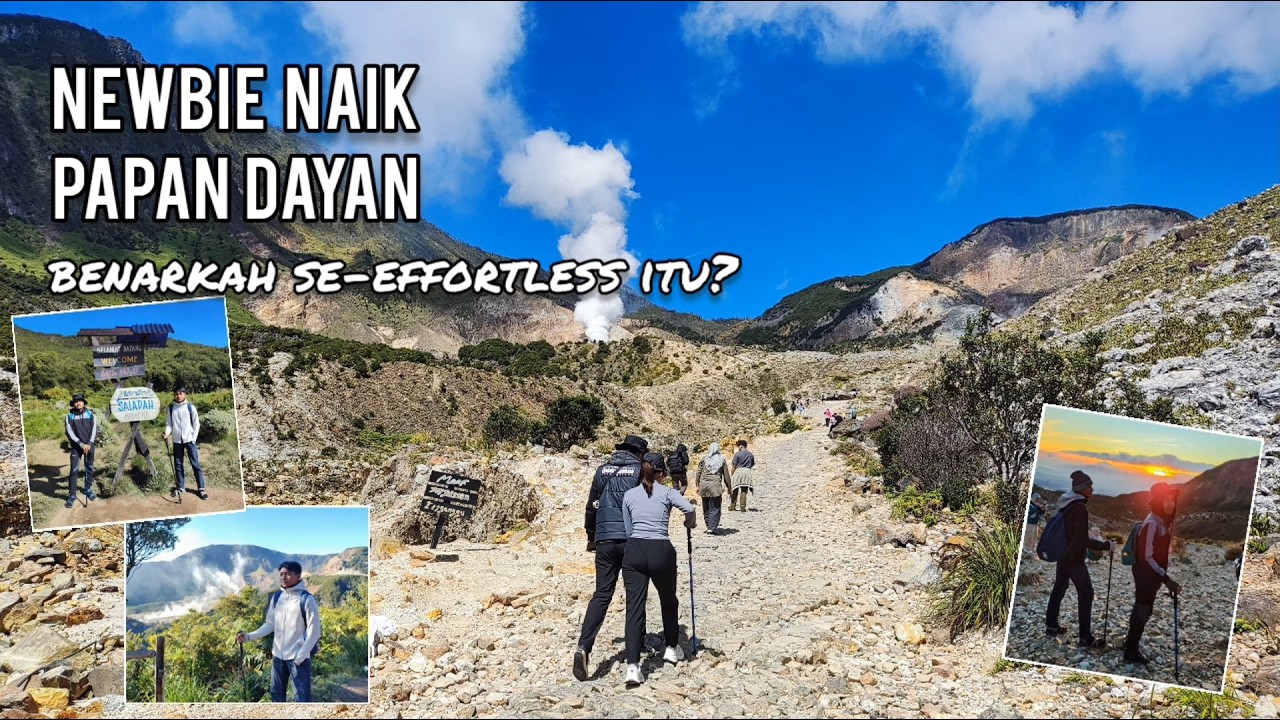 Naik Gunung Papandayan Apakah Memang Segampang Itu? Tidak Perlu Guide? Bisa Naik Ojek?