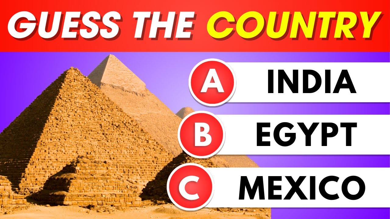 Guess the Country by Landmark Quiz 📍|  EASY Edition for Beginners