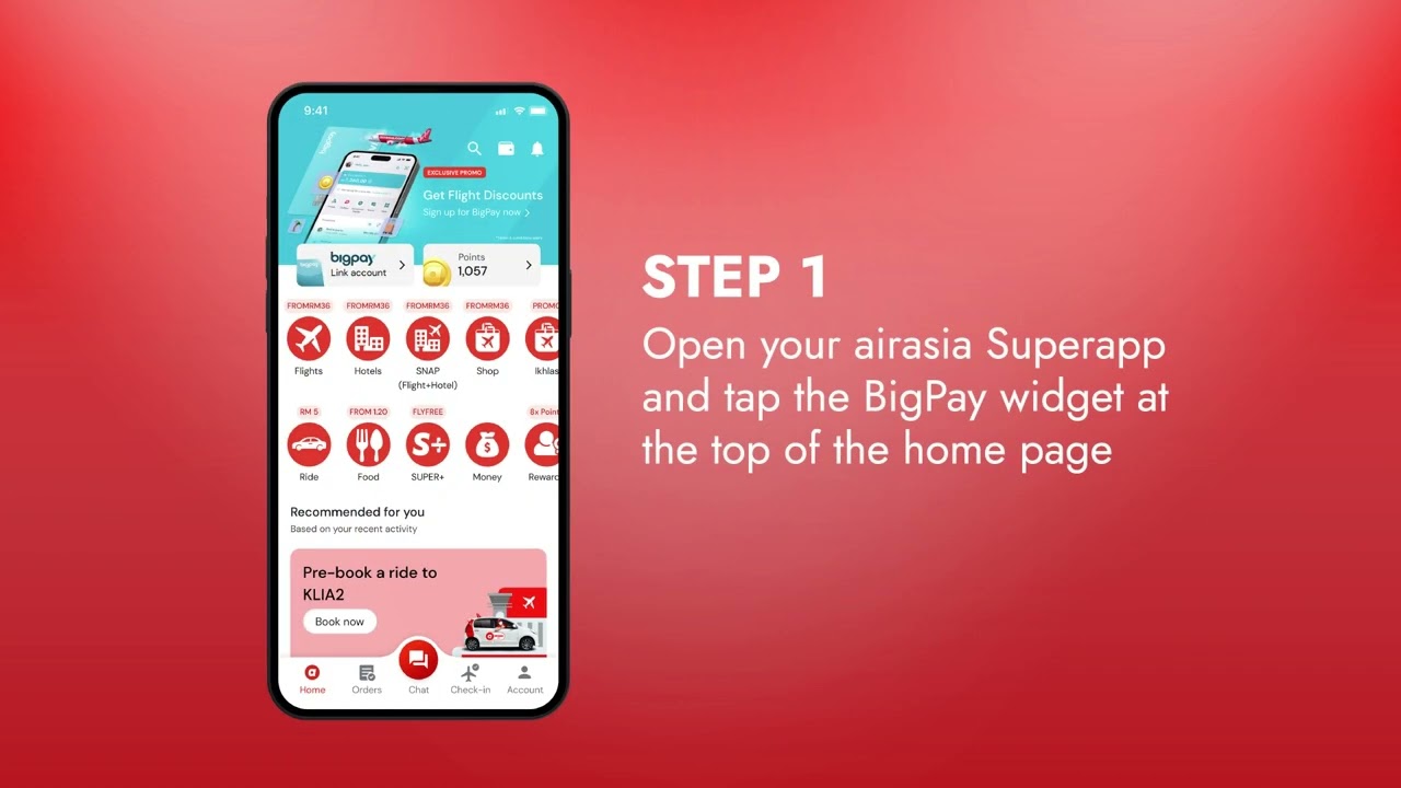 How to Link | airasia Superapp x BigPay