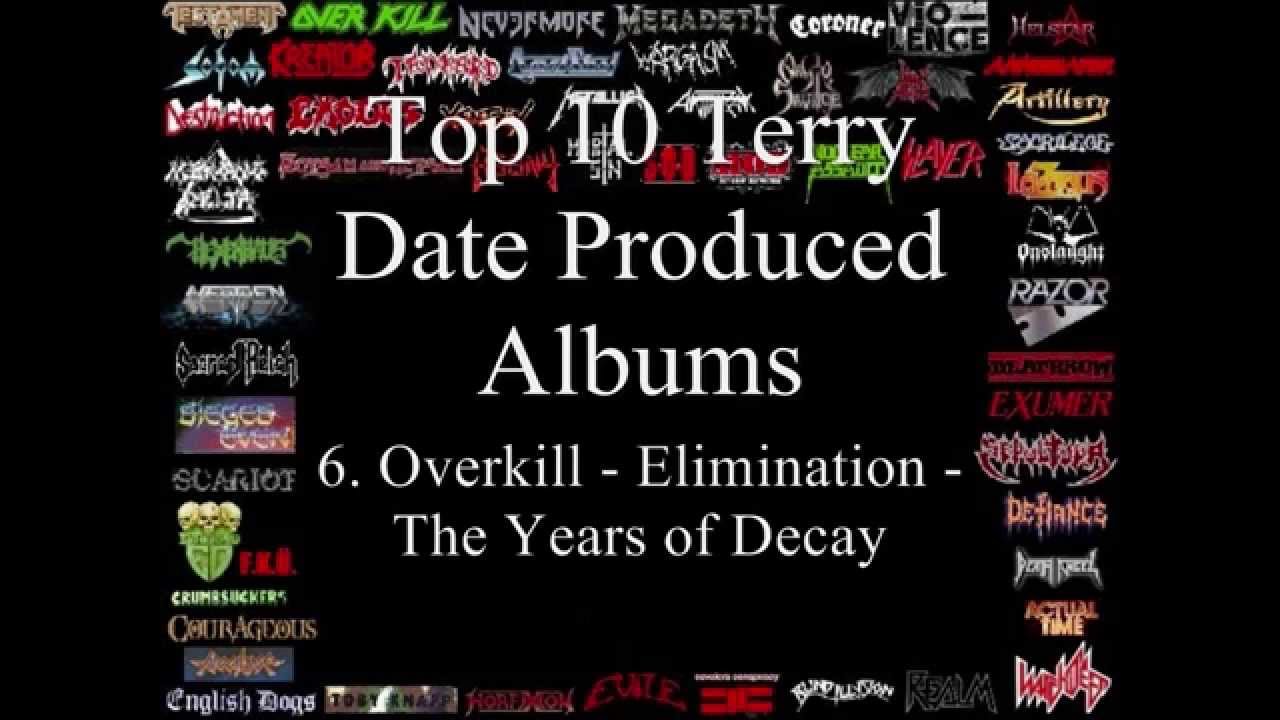 Top 10 Terry Date Produced Albums