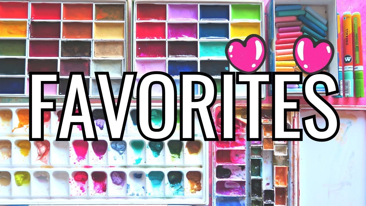 Favorite Art Supplies For September- Exciting Newcomers!!