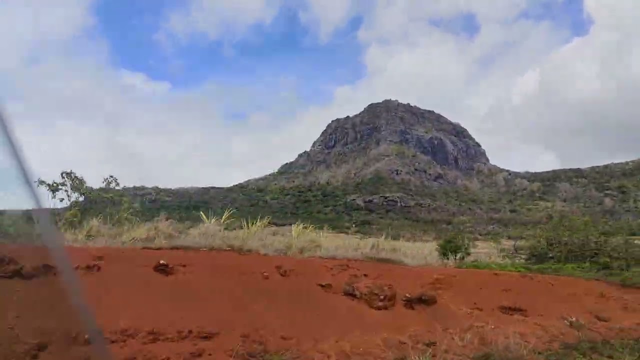 Way to hotel Mauritius 