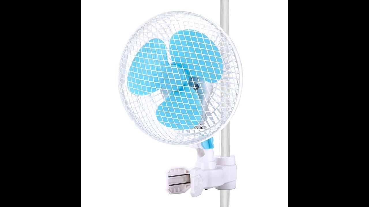 Best 6 Inch Oscillating Clip Fan with 2 - Speed Control for Indoor Grow Tent