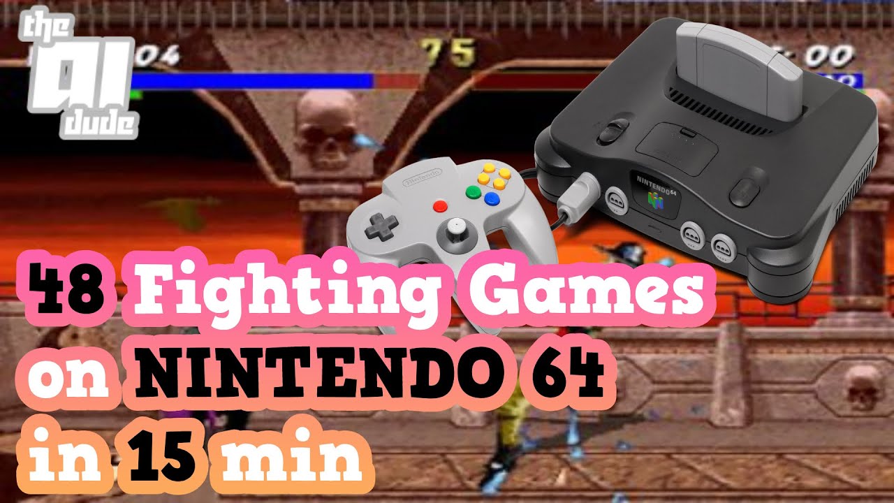 48 Fighting Games on Nintendo 64 in 15 minutes