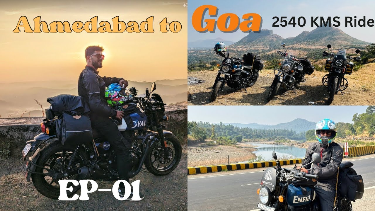 EP 01 Ahmedabad To Goa 2540KMS RIDE EP-01 Ahmedabad To Pune