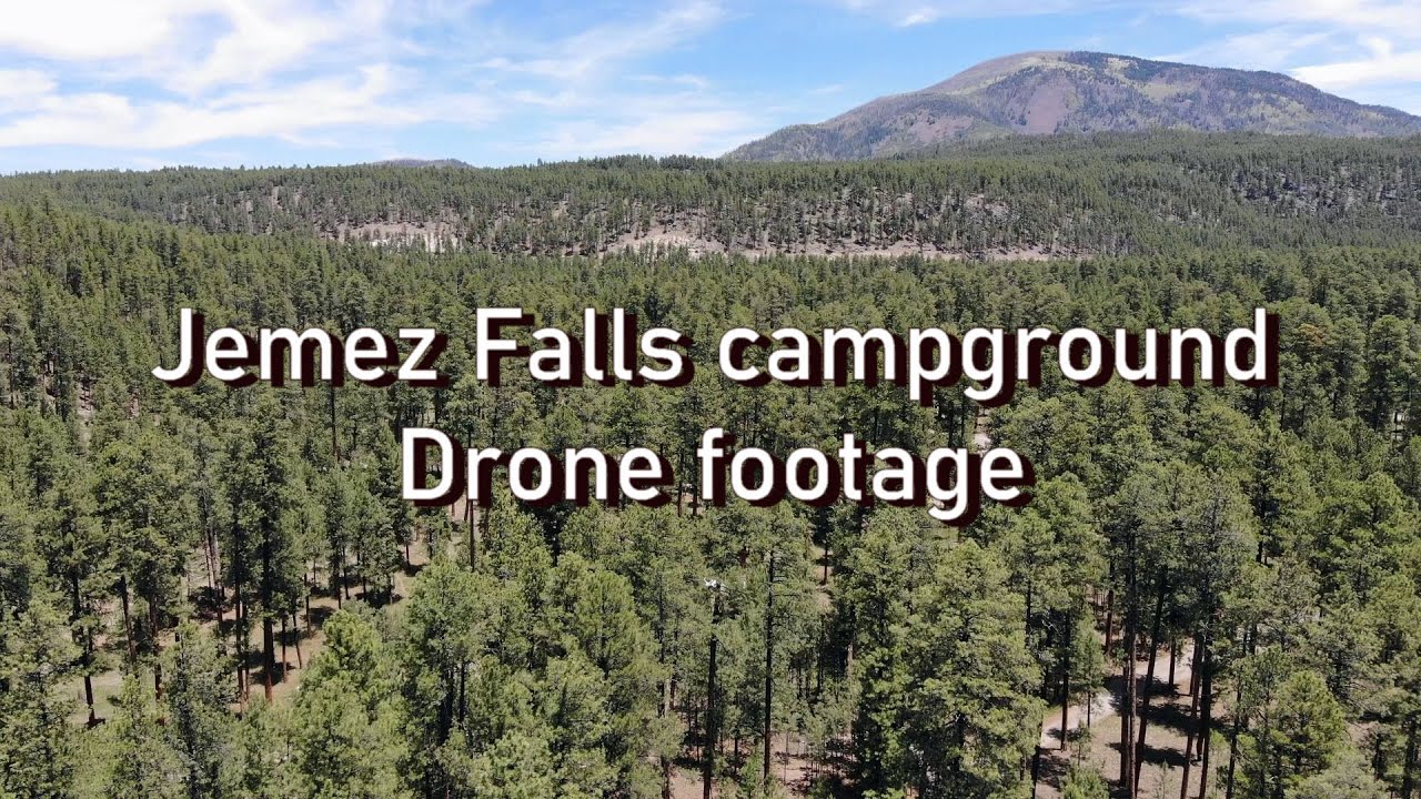 Jemez Falls campground - Part 3 - Mavic Air drone footage