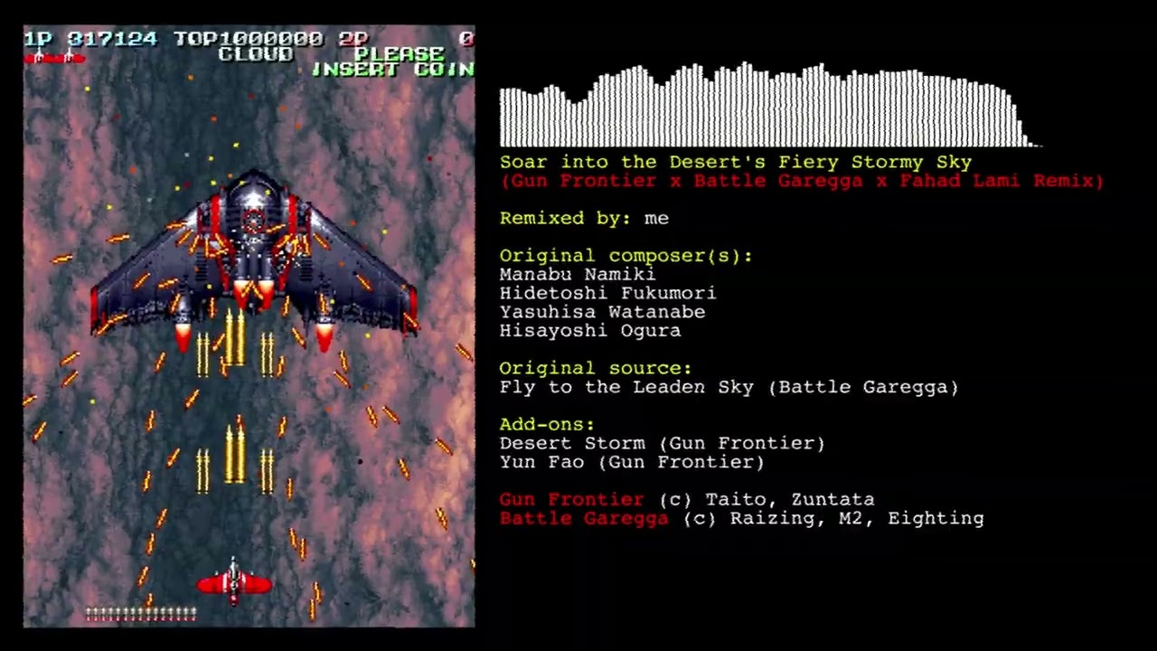 Soar into the Desert's Fiery Stormy Sky (Gun Frontier x Battle Garegga x Fahad Lami Remix)