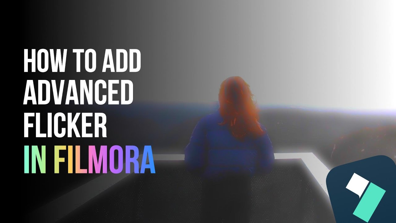 How To Add Advanced Flicker On Filmora 14
