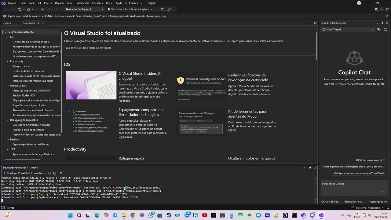 How to install ReXGlue (Xenia + X360 Recompiler) in Visual Studio 2026 (PT-BR/ENG-US)