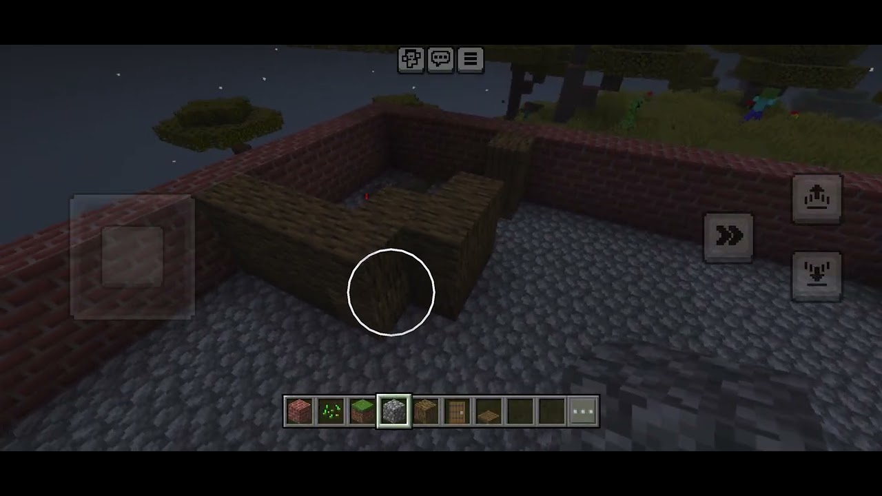 Minecraft part 2 building a cool house with a cool basement ￼