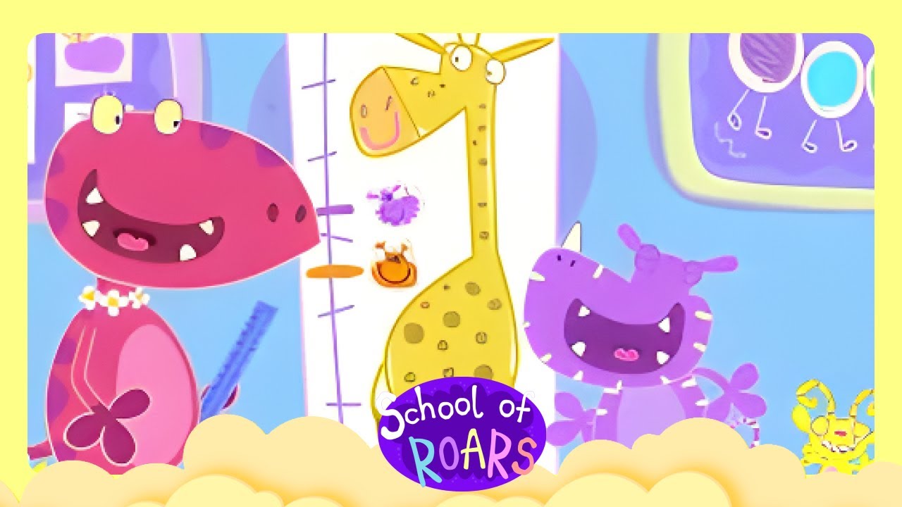 Flying High & Growing Tall! 📏 | School of Roars | Cartoons For Kids