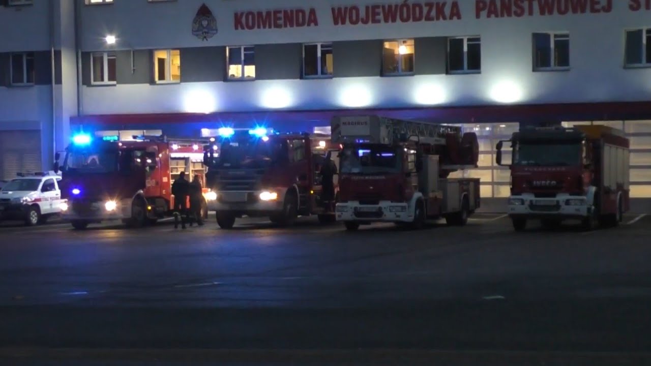 [OPOLE] Wyjazd Alarmowo Straż Pożarna 302o25 JRG2 Opole