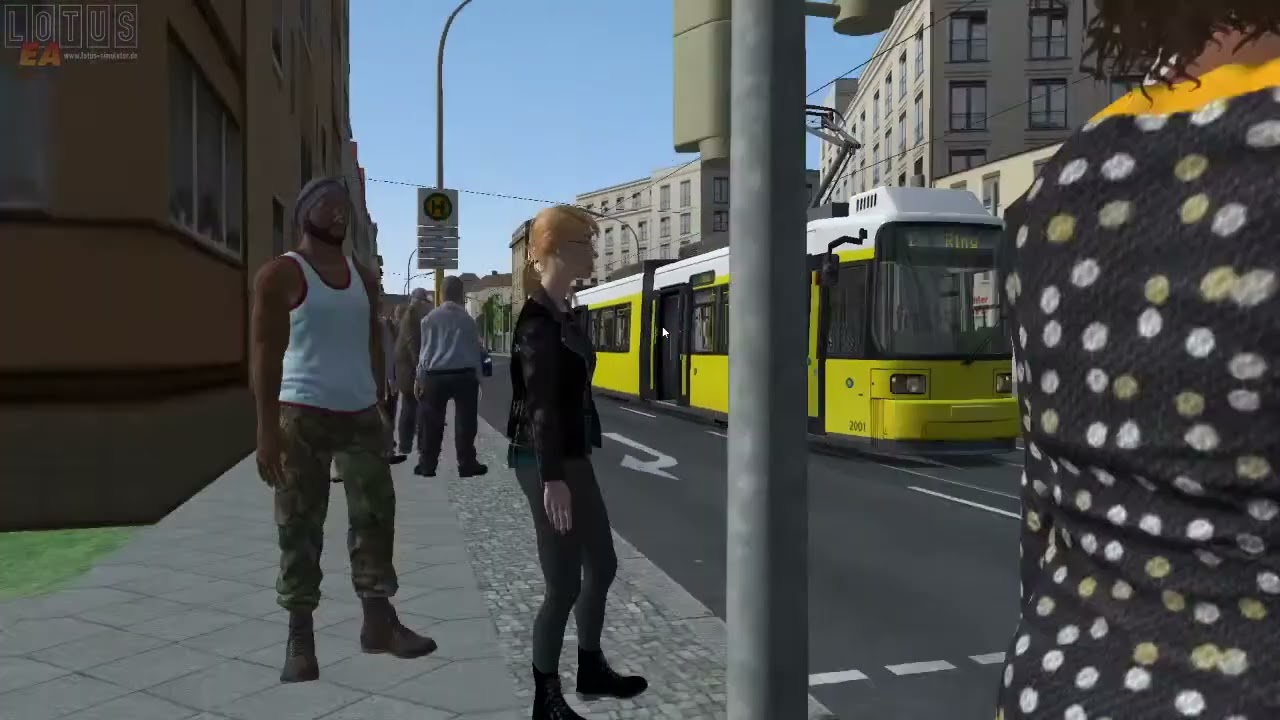 LOTUS Simulator - Update KI Menschen und Fahrgäste jetzt Online