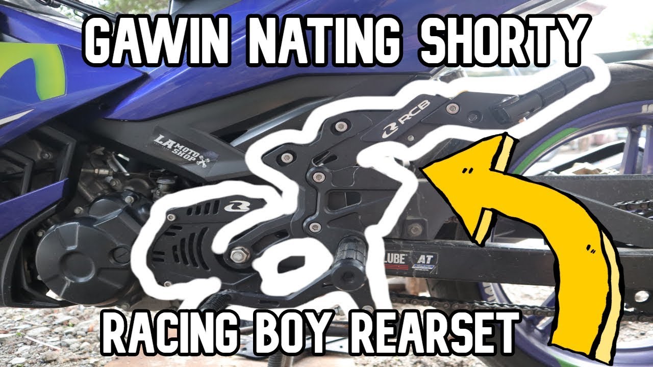 Sniper 150 Short Rearset | Racing Boy Rearset V6