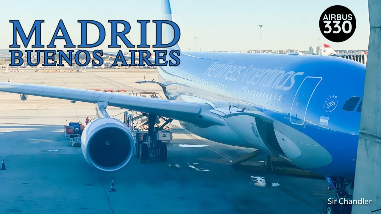 ✈️ Vuelo de España 🇪🇸 a la Argentina 🇦🇷- Aerolineas Argentinas