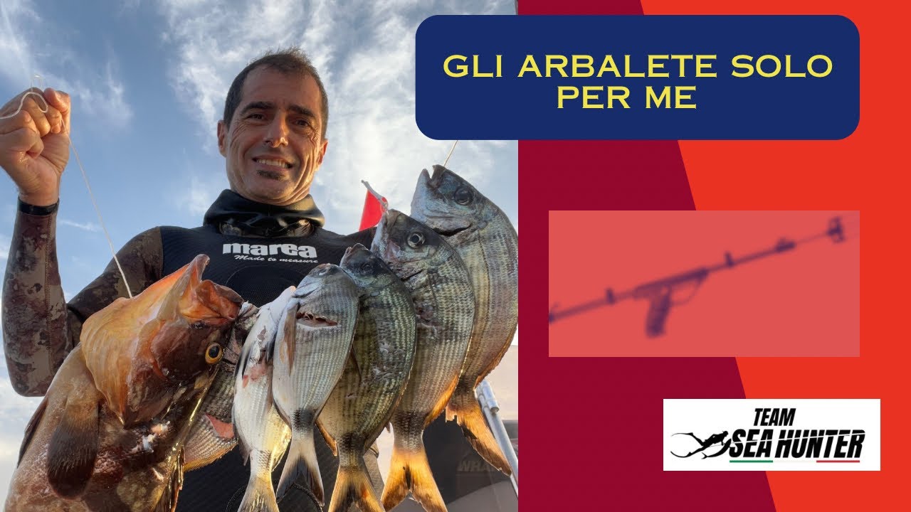 Pesca in apnea: gli arbalete solo per me