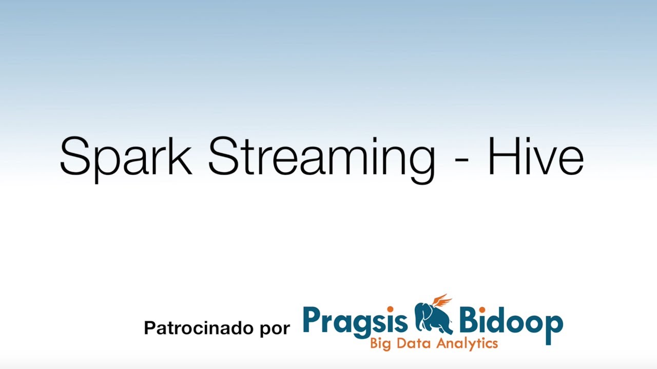 Spark Streaming -  Hive