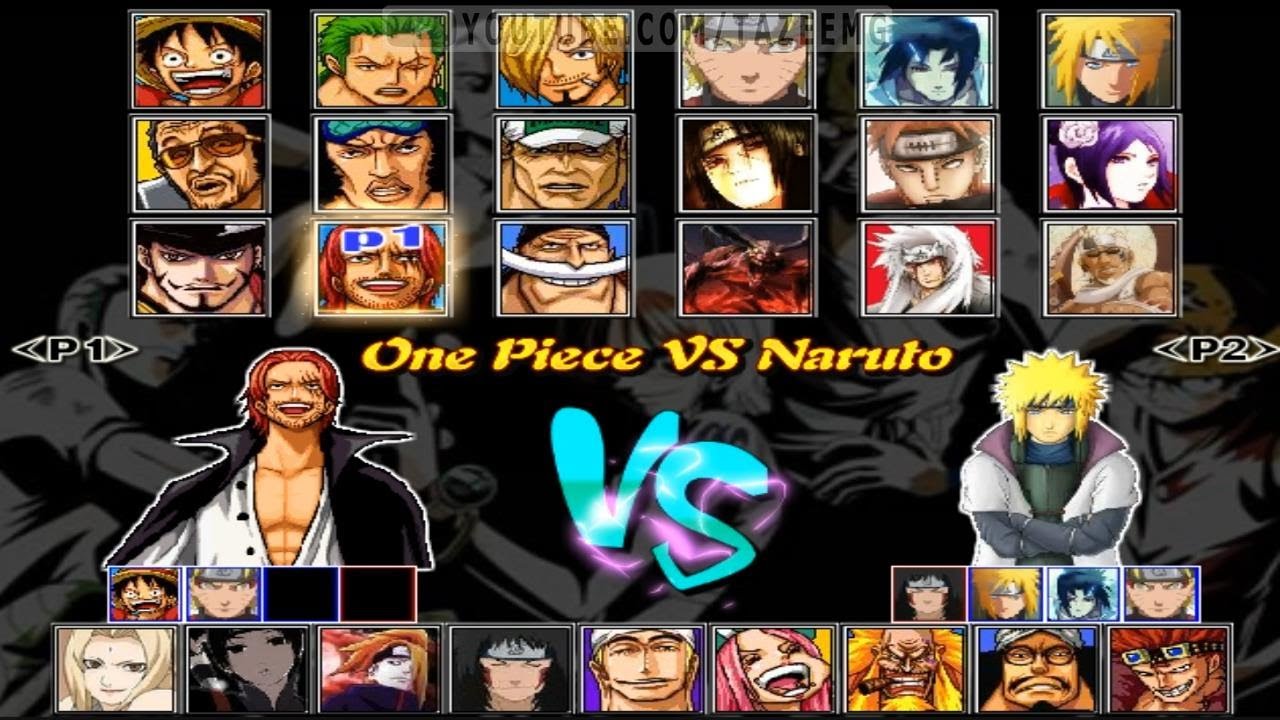 One piece vs Naruto 3 Gameplay