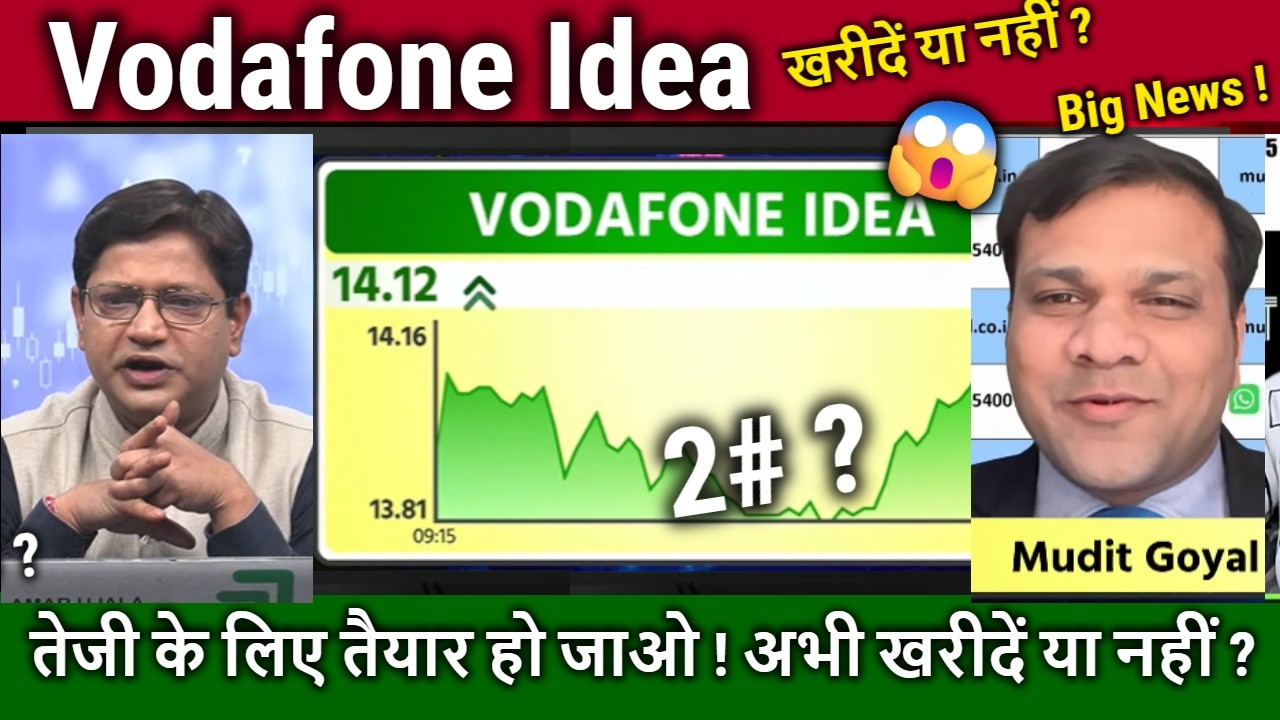 Vodafone Idea ka kya hoga,kahan tak jaega,Buy or sell?Analysis/vi share latest news,idea target 2026
