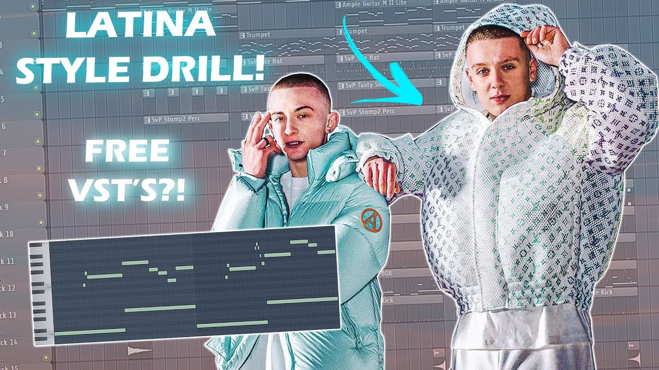 HOW TO MAKE CATCHY LATINA DRILL BEATS! (AITCH X ARDEE) | FL STUDIO🥶😈🔊