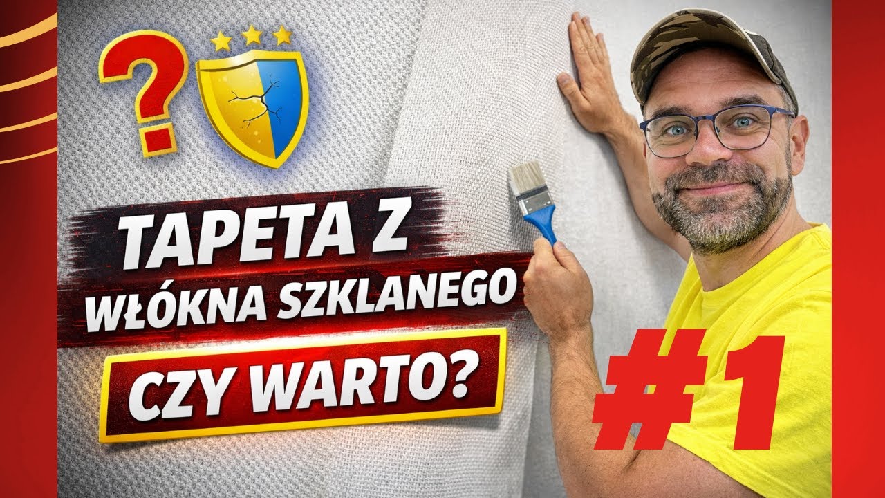 Tapeta z włókna szklanego – montaż krok po kroku cz. 1