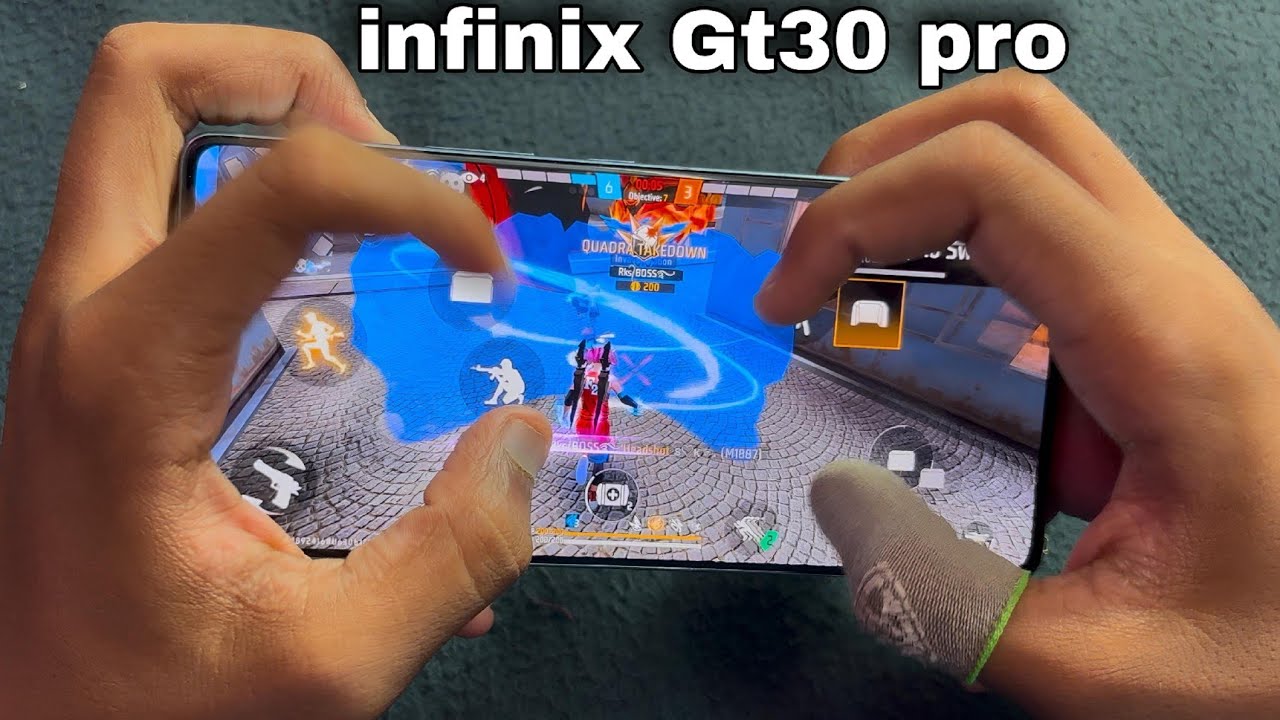 infinix Gt30 pro unboxing 🎁 and gaming test ⚡ infinix gt30 Pro FF handcam 🎯