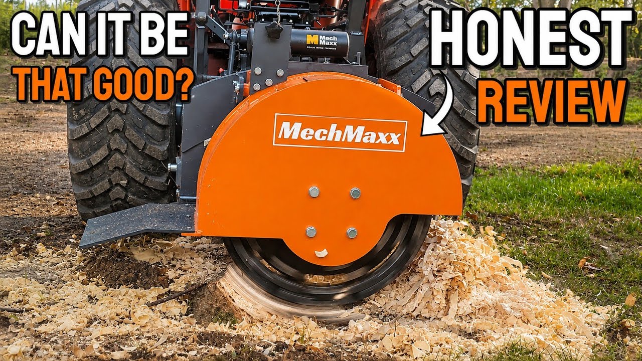 Посмотрите перед покупкой | Измельчитель пней Mechmaxx
