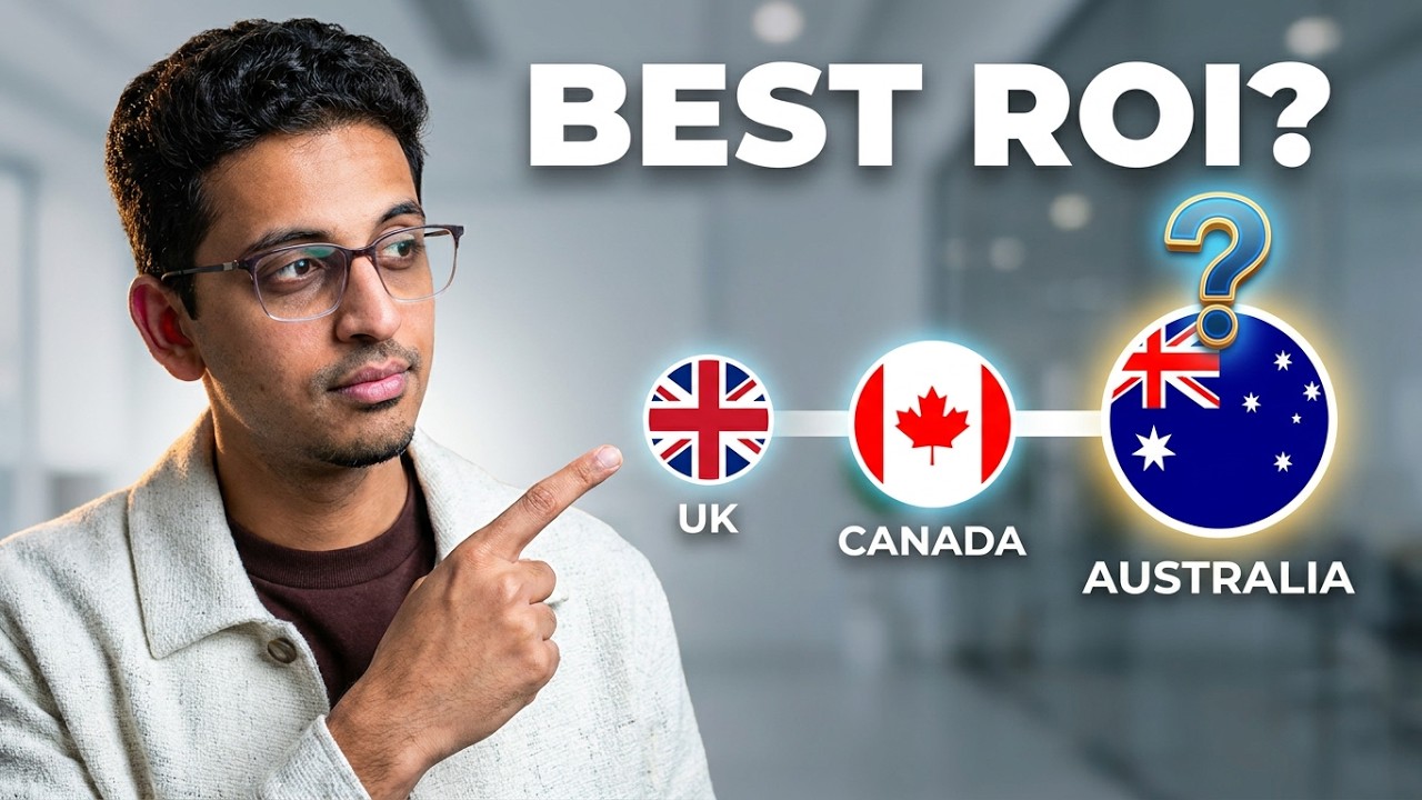 UK vs Canada vs Australia 🇬🇧🇨🇦🇦🇺 | Best Country to Study Abroad in 2026 Tuition, Jobs & PR Explained
