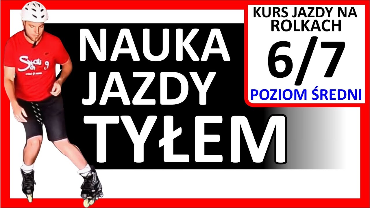 Nauka jazdy tyłem na rolkach | rolki jazda tyłem | jazda do tyłu na rolkach