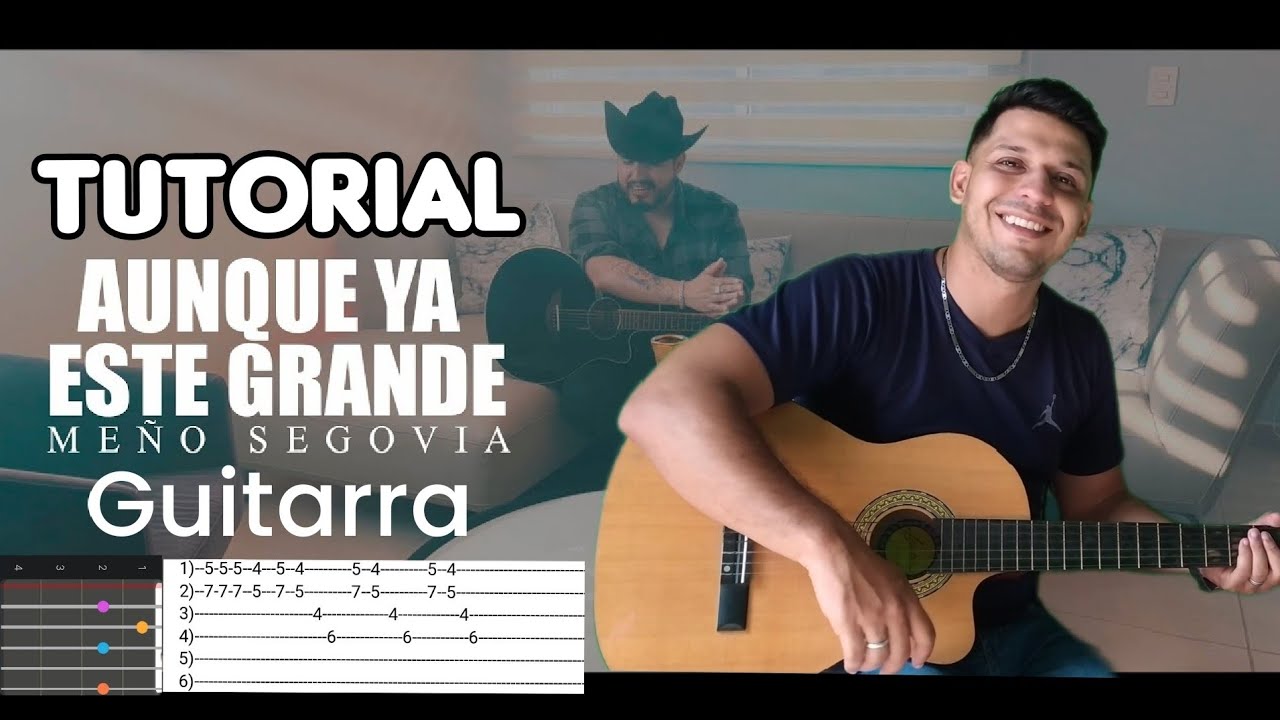 🌹 TUTORIAL canción PARA LAS MADRES 🌹 Aunque Ya Esté Grande | Meño Segovia |