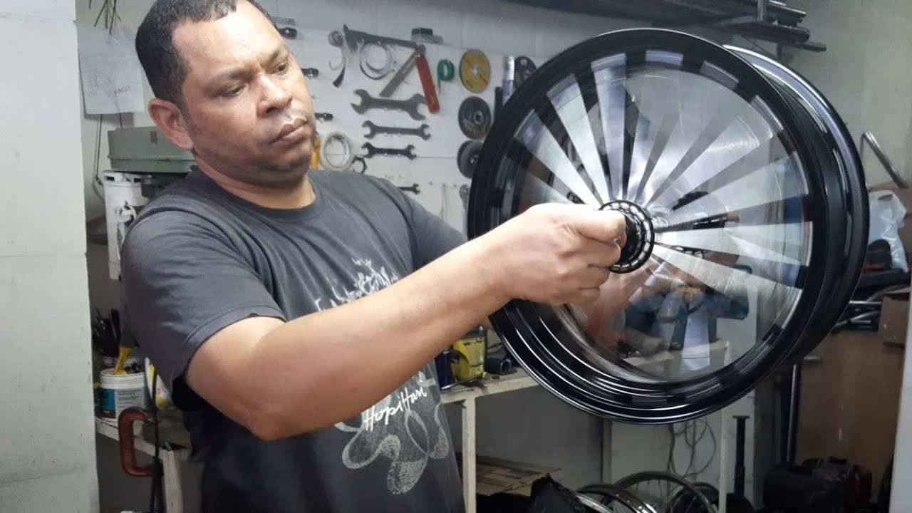Roda bike chopper aro 15 do Leandro