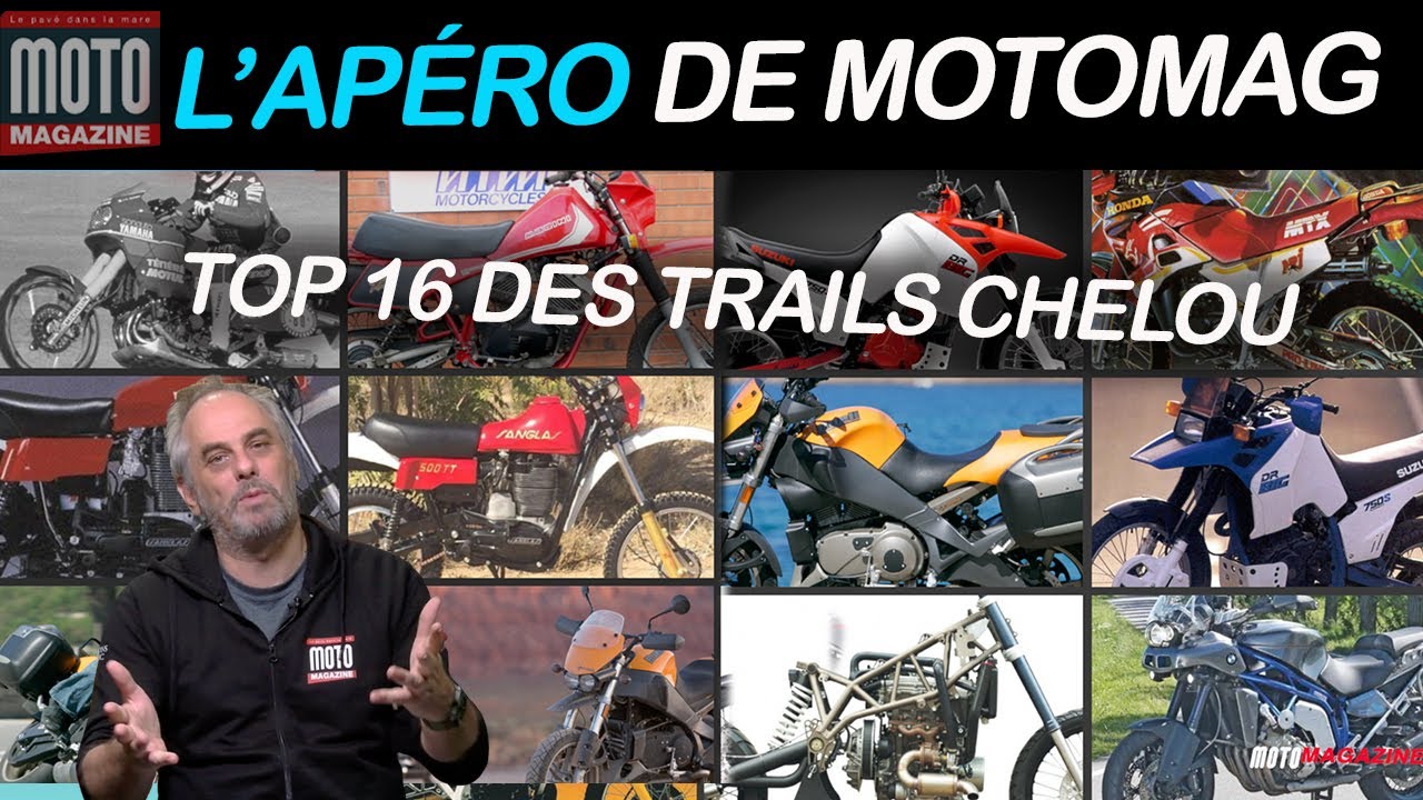 Le top 16 des TRAILS Chelou | Un Ap&eacute;ro avec Moto Magazine