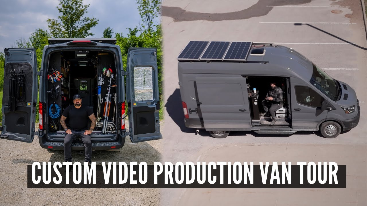 UNVEILING MY CUSTOM PRODUCTION VAN